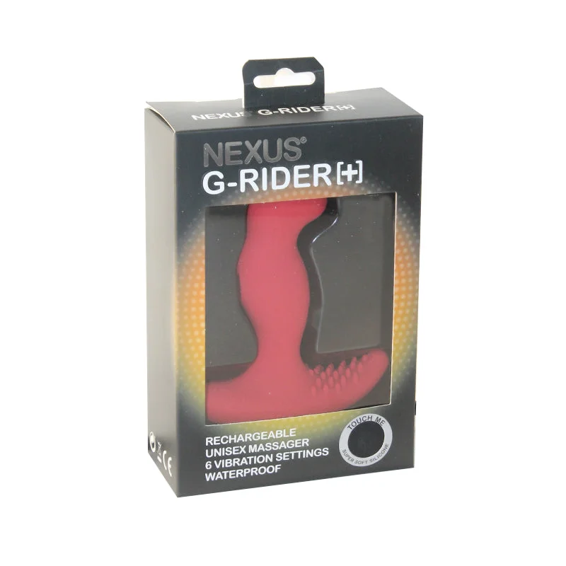 Nexus GRIDER+ Unisex Vibrator - Red