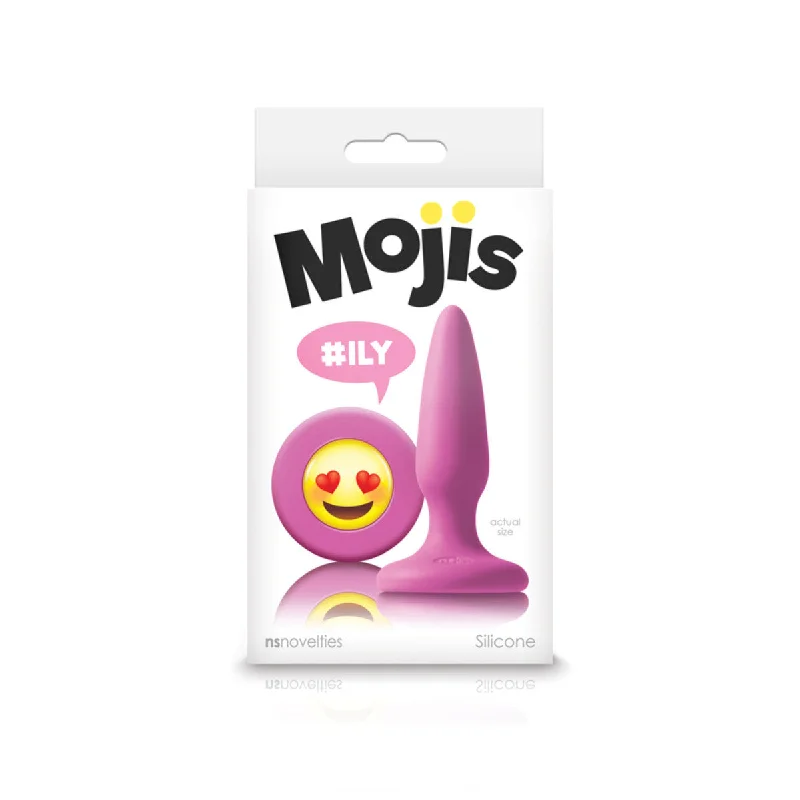 Mojis Silicone Butt Plug - Pink