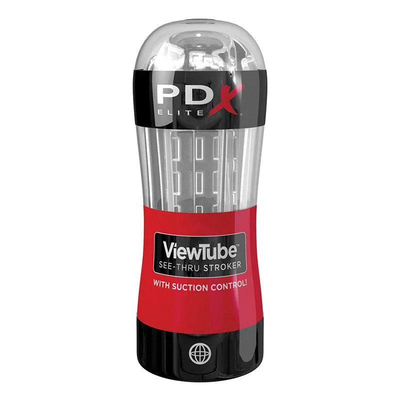 PDX Elite ViewTube See-Thru Stroker Clear