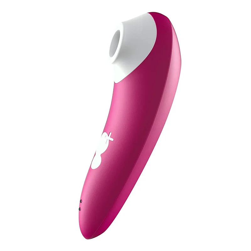 ROMP Shine Rechargeable Silicone Pleasure Air Clitoral Vibrator Pink