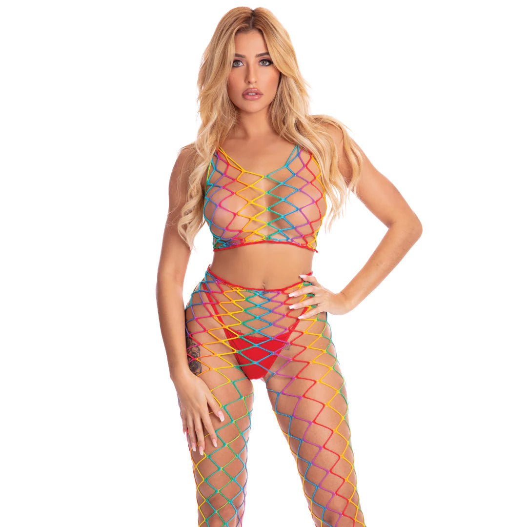 Roy G. Biv 2 Piece Bodystocking