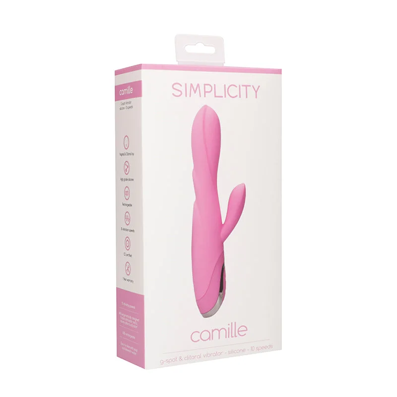 Simplicity Camille - G-spot & clitoral vibrator - 10 speeds - Pink