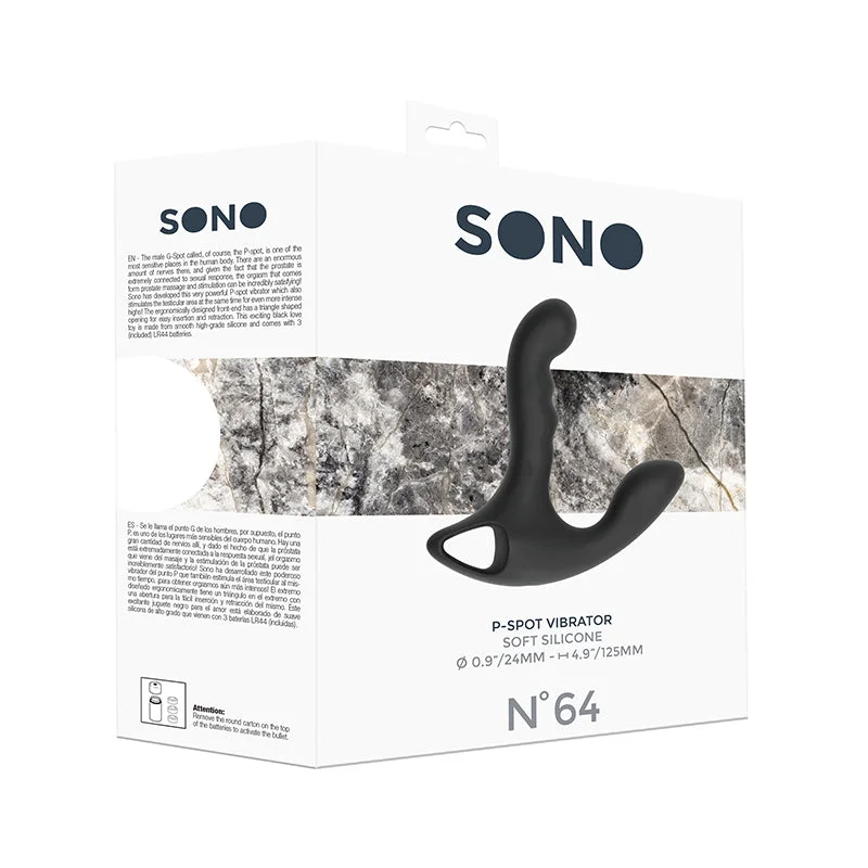 Sono No. 64 - P-Spot Vibrator - Black