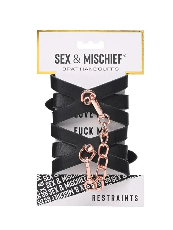 Sportsheets Sex & Mischief Brat Hand Cuffs