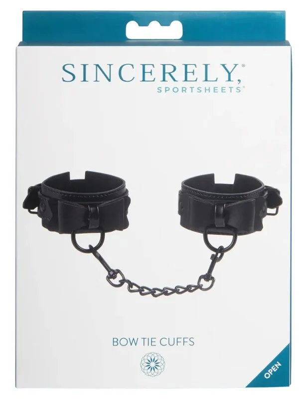 Sportsheets Sincerely Bow Tie Hand Cuffs