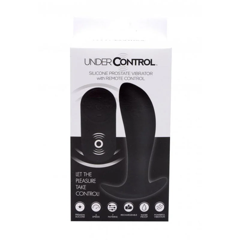 Under Control Silicone Prostate Vibrator w/ Remote Control