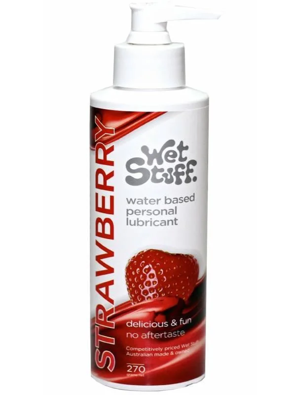 Wet Stuff Strawberry Lubricant 270 Grams