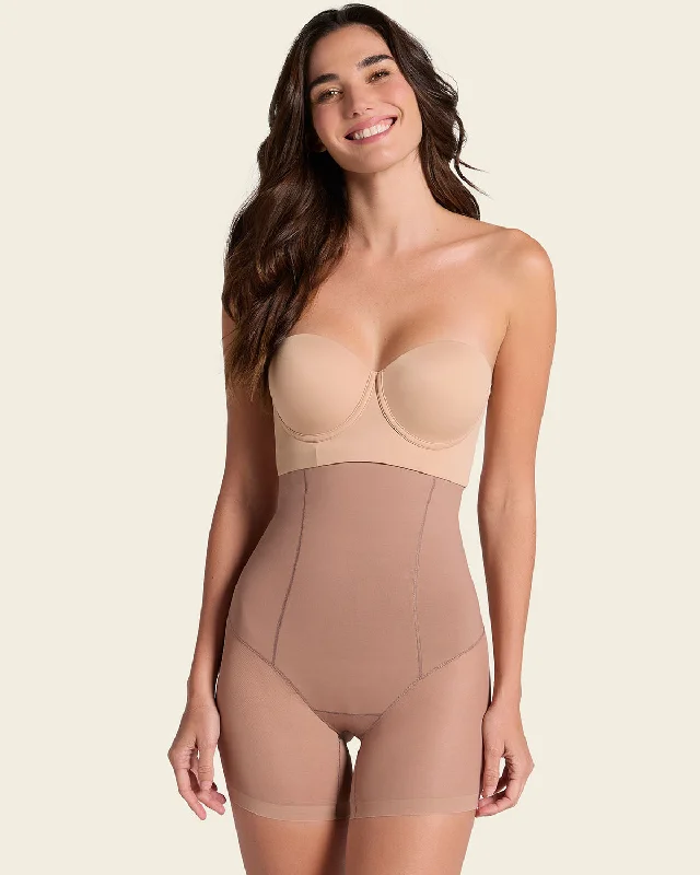 Firm Compression High-Waisted Sheer Short Shaper