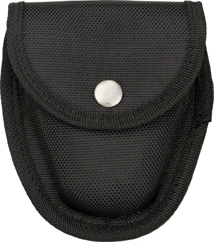 Handcuff Pouch Black Nylon Snap Closure Standard Size 210980