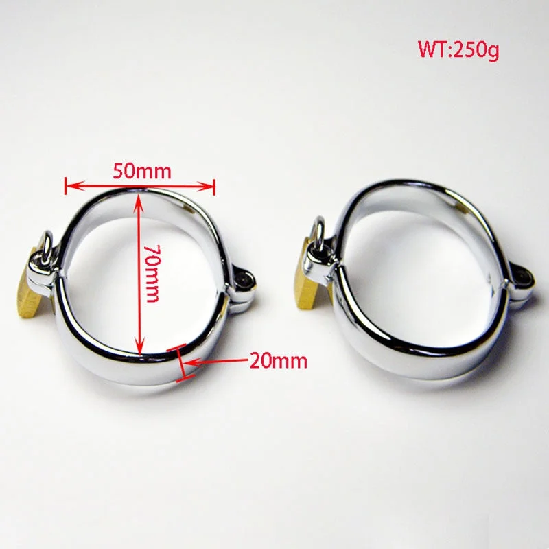 High Quality Metal Handcuffs with Lock & Key