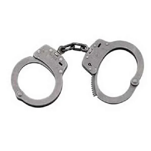 Model 103 Chain-Linked Stainless Steel Handcuffs