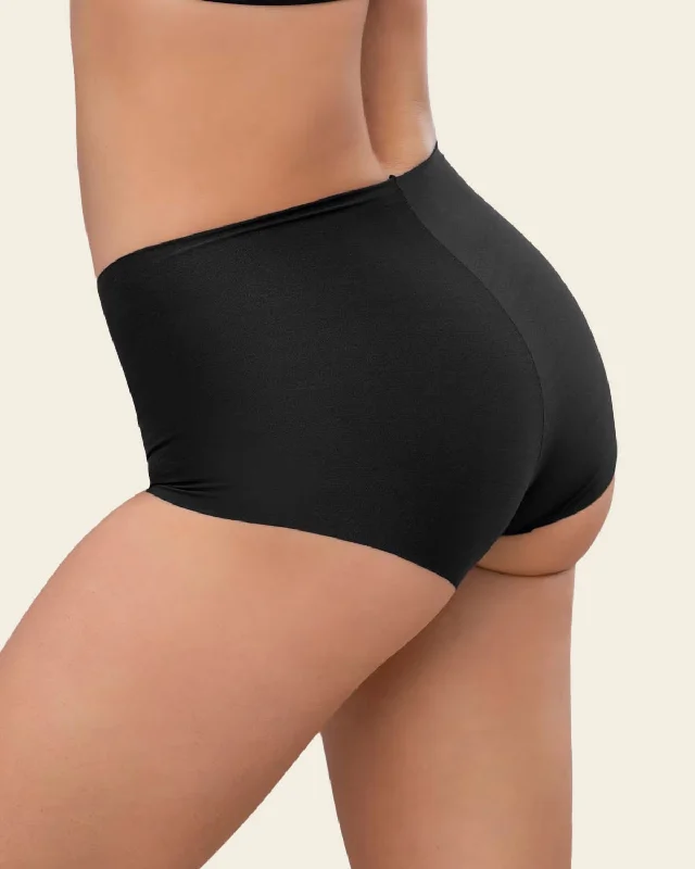 Mostly Covered Invisible Microfiber Boyshort Panty