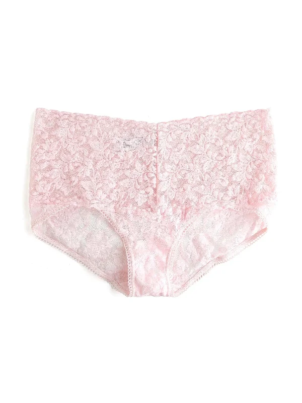 Retro Lace V-Kini Bliss Pink