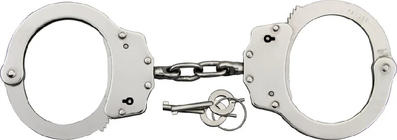 Scorpion Handcuffs Silver Nickel Plated Steel 220041SL