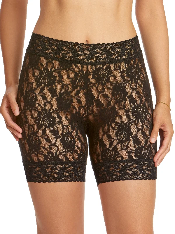 Signature Lace Bike Short Black