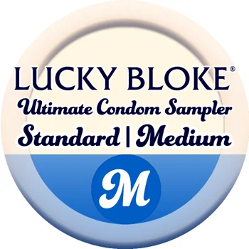 Ultimate Medium Fit Condom Sampler - Standard Size Condoms